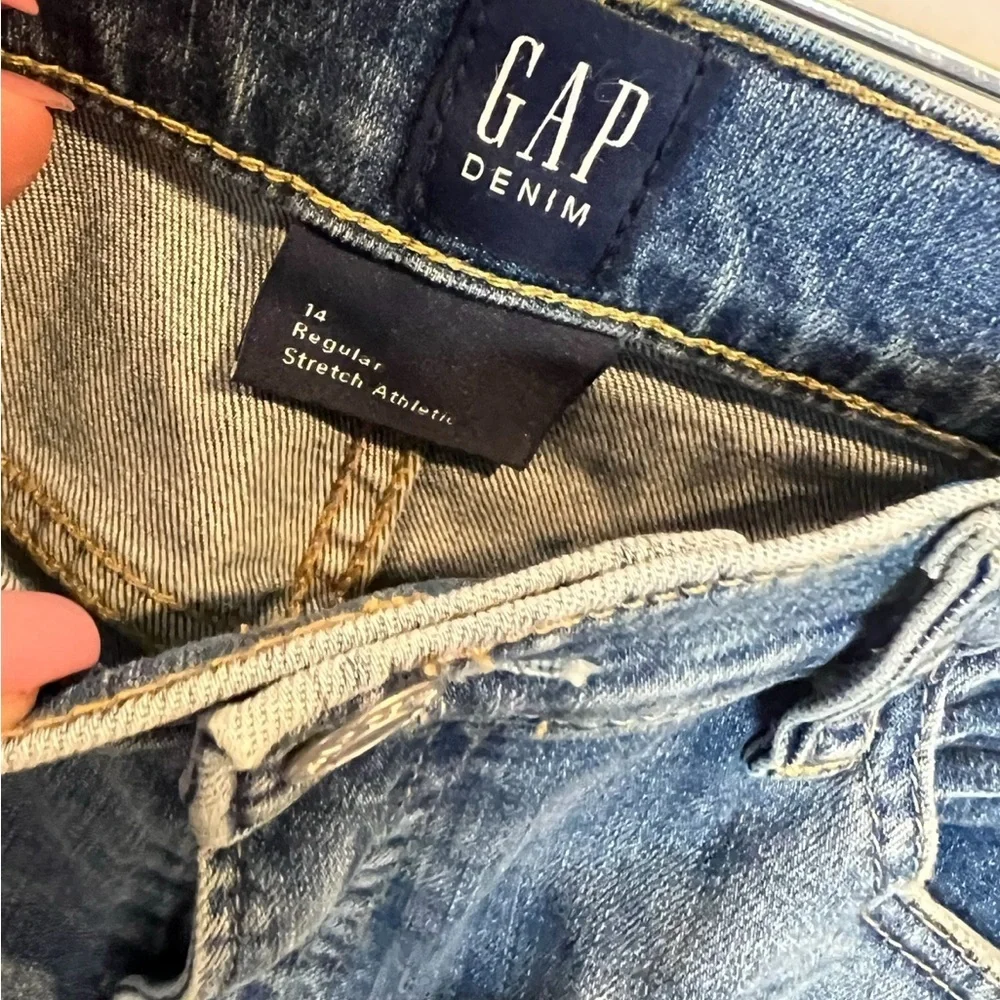 Gap Boys SZ 14 Stretch Athletic Jeans